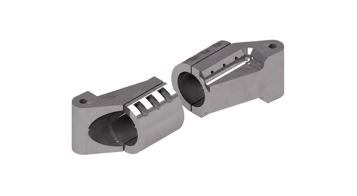 Elevate MFG Billet Steering Stabilizer Clamps