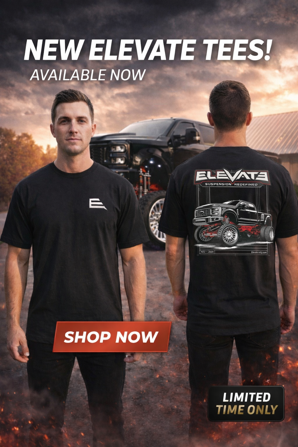ELEVATE FORDDRW TEE